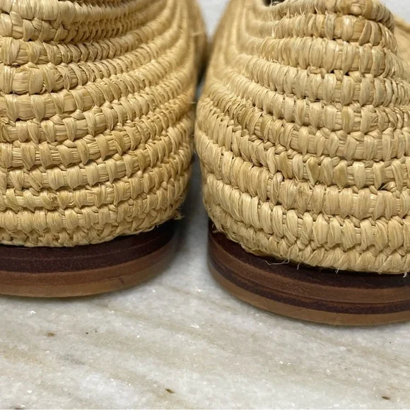Carrie Forbes loafers raffia 8.5 or EU 40 - Picture 3 of 10